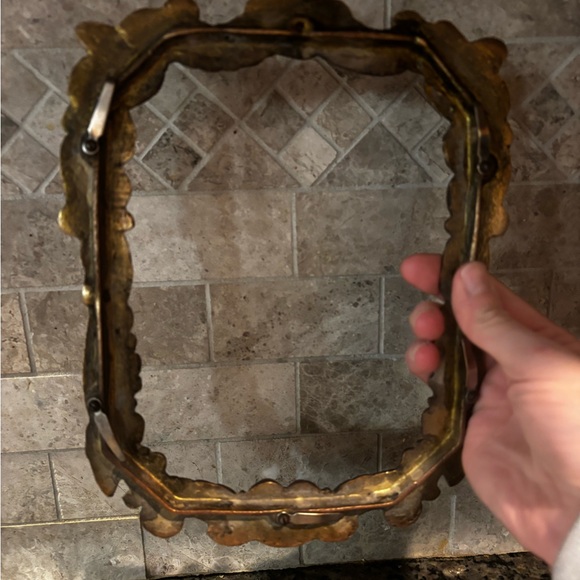 Antique gilded bronze Ornate frame piece - Picture 2 of 15